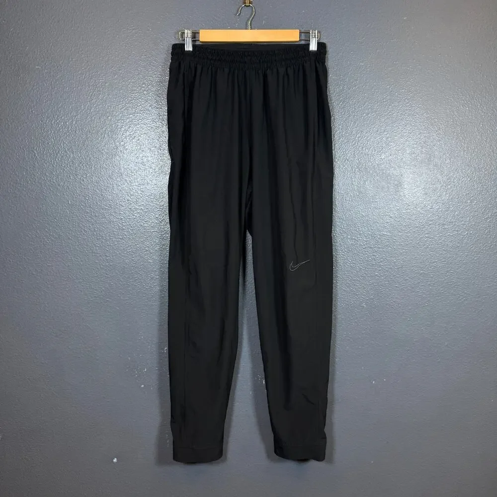 Nike L women’s black workout sport sweatpants outdoor gym pants